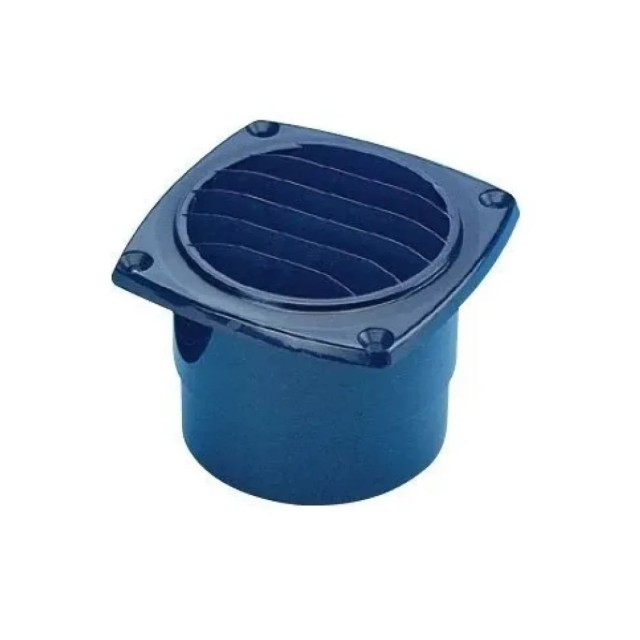 Havalandırma Kapağı Menfez 100 Mm Hortum Girişli Siyah (8013b)