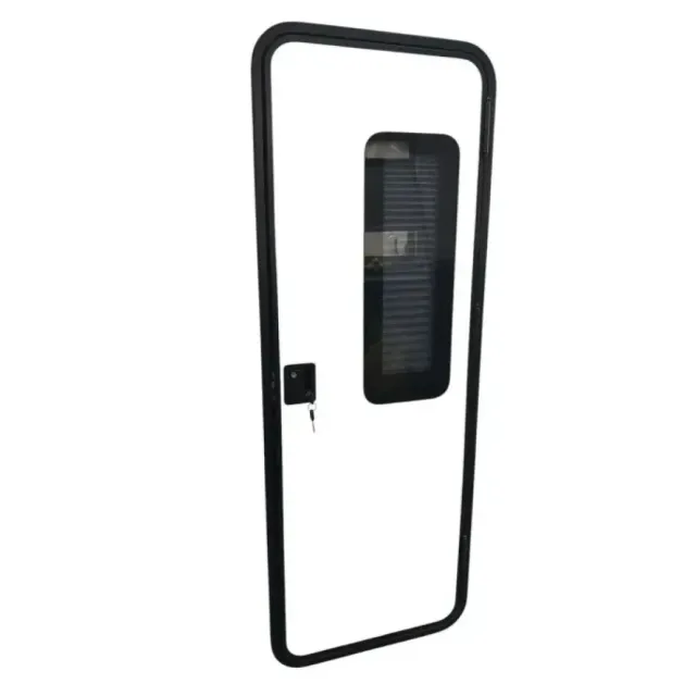 Çekme Karavan Kapısı Camlı 60x170 Sağ Açılır (21003)