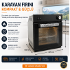  UNİVERCAL MERKEZİ BRÜLÖRLÜ KARAVAN LPG Lİ FIRIN  (11018A)