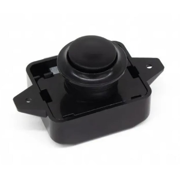 Yuvarlak Basçek 26mm Büyük Boy Siyah (9002a)