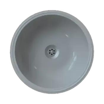 Plastik Evye Lavabo Yuvarlak BEYAZ (25007)