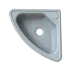 Plastik Evye Lavabo Köşe Beyaz (25008)