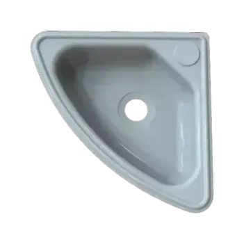Plastik Evye Lavabo Köşe Beyaz (25008)