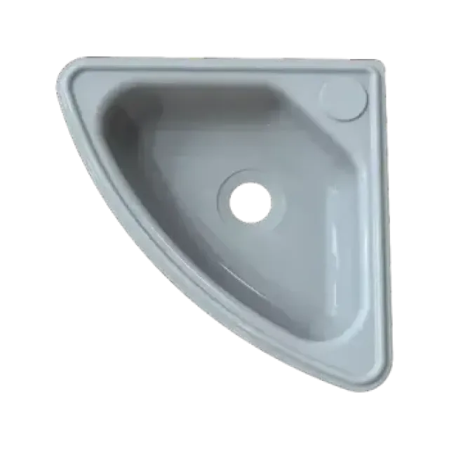 Plastik Evye Lavabo Köşe Beyaz (25008)
