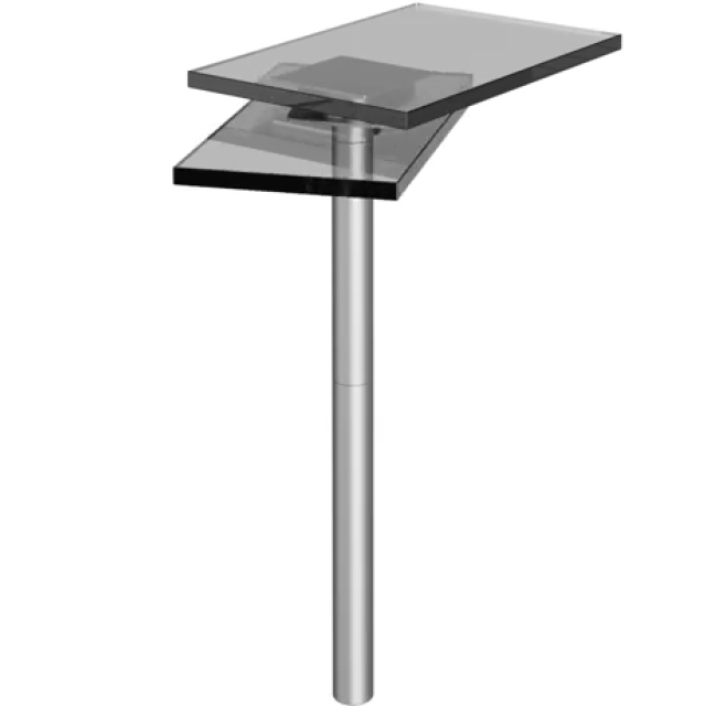 Karavan Döner Tip Masa Ayağı 75 Cm