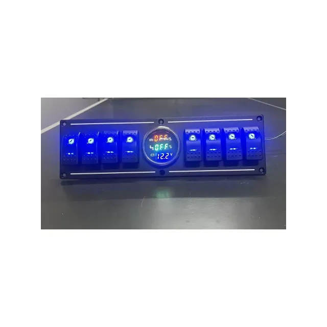 Temiz Su+gri Su+voltaj Göstergeli 8 Tuşlu Kontrol Paneli