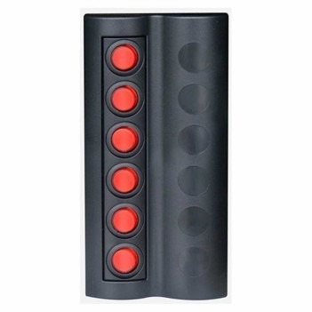 Bfy Marin Sigortalı Switch Panel 6 Lı Kırmızı Butonlu (7008)