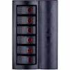 Bfy Otomatik Sigortalı Ve Işıklı Switch Panel 6 Lı Siyah Butonlu (7011)