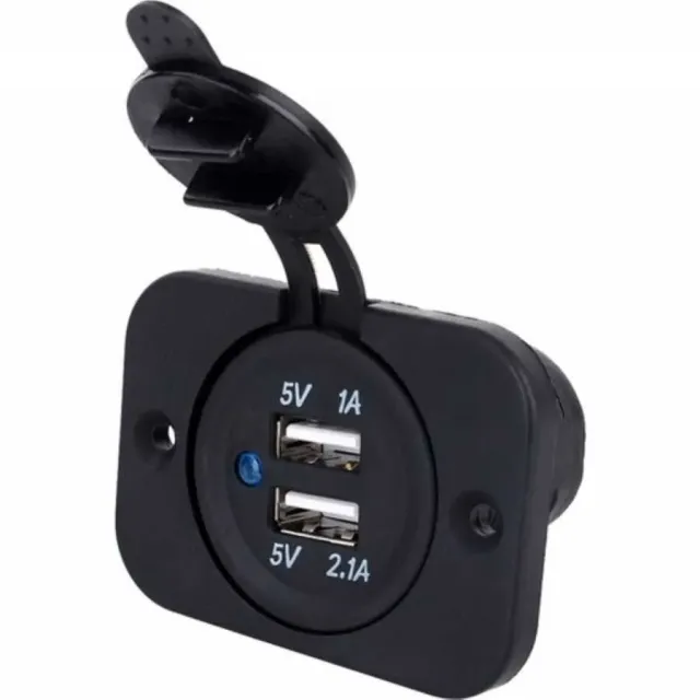 Kapaklı Marin Usb Soketi 12v (7015)