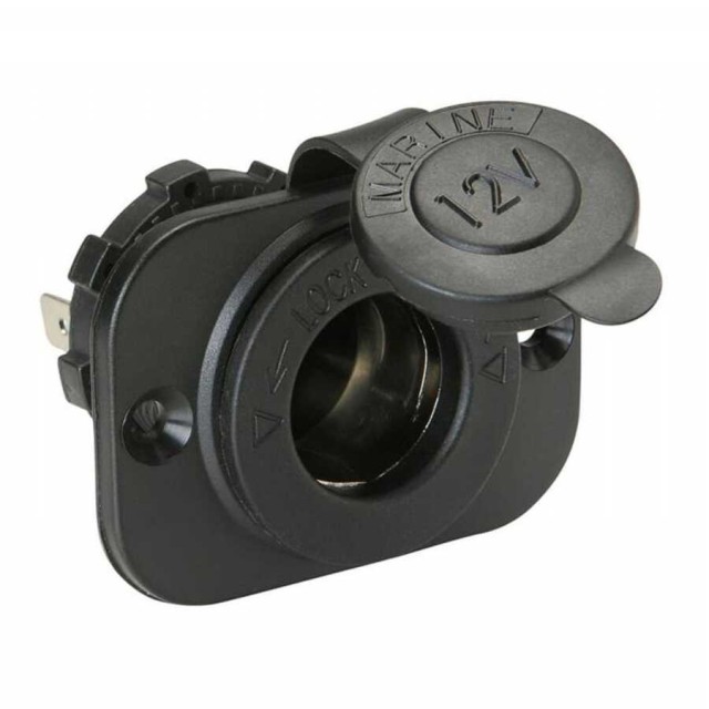 Kapaklı Marin Şarj Soketi 12v Çakmaklık (7017)