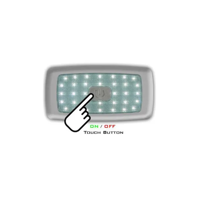 Sanel Led Lamba 12v 34 Ledli İç Aydınlatma Dokunmatik (6001)