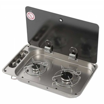 Can Kapaklı Gömme Çift Gözlü Ocak Fc1336 (1003)