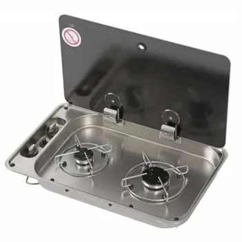 Can Kapaklı Gömme Çift Gözlü Ocak Fc1336 (1003)