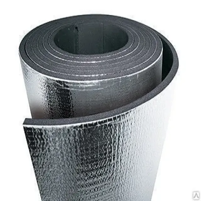 13 Mm Elastomerik Kauçuk İzolasyon 16.8 Mt Kare Folyolu Yapışkanlı (13003)