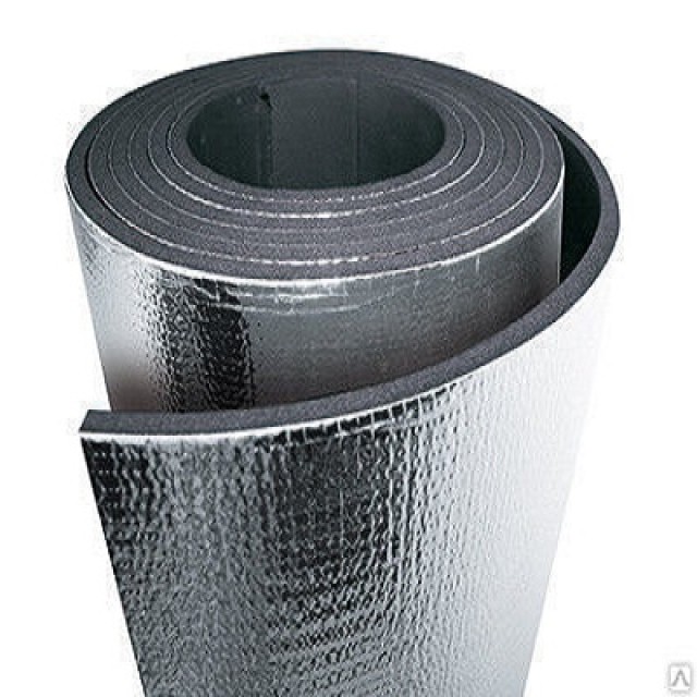 25 Mm Elastomerik Kauçuk İzolasyon 9.6 Mt Kare Folyolu Yapışkanlı (13005)