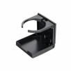 Plastik Katlanır Bardaklık, Ayarlanabilir Siyah (17008s)