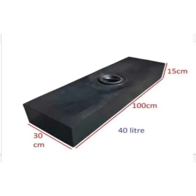 Karavan Su Deposu 40 Lt Temiz Su  Beyaz (32002)