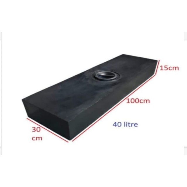 Karavan Su Deposu 40 Lt Temiz Su  Beyaz (32002)