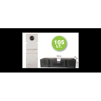 Karavan Su Deposu 105 Lt Atık Su  Siyah (32013)