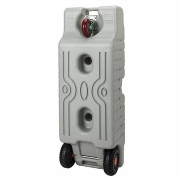 Porvaletti Portatif Tekerlekli Su Tankı 75l, Göstergeli (5014)