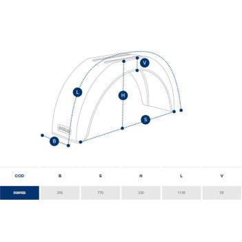 Plastik Römork Çamurluk 200 Mm Genişlik Çift (16023)
