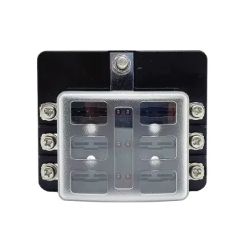 6'lı Led Işıklı Bıçak Tipi Sigorta Kutusu (7028)