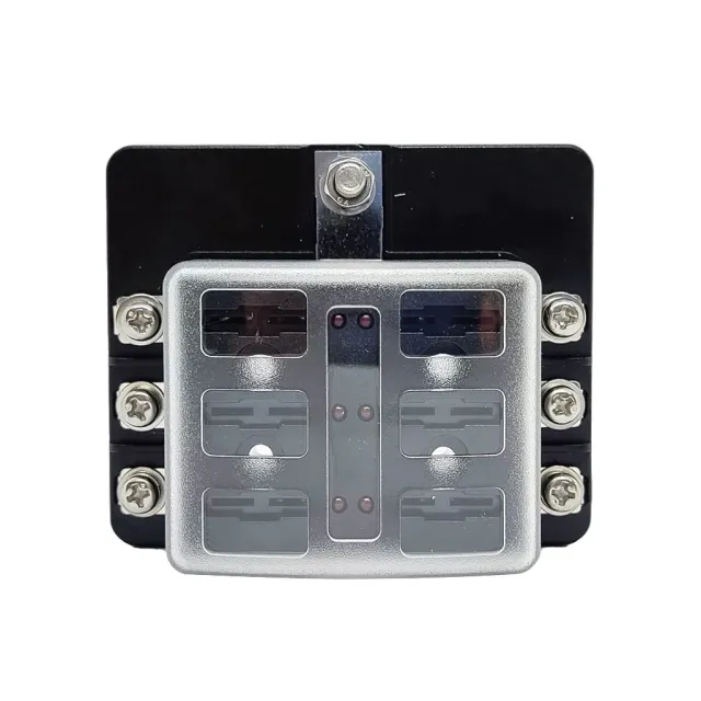 6'lı Led Işıklı Bıçak Tipi Sigorta Kutusu (7028)