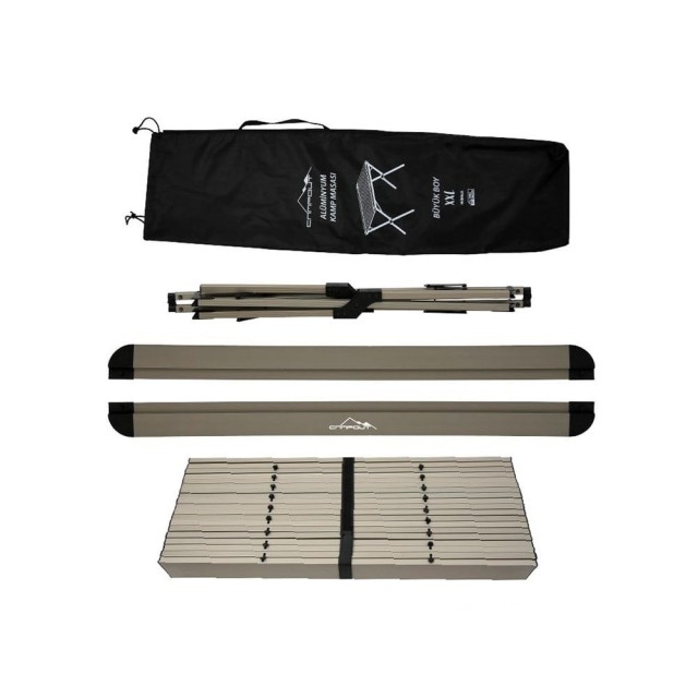 Alüminyum Kamp Masası Orta Boy 69.5 X 69.5 X 56 (17a021)