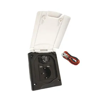 Babarvy Kapaklı Karavan 220v, Usb, Çakmaklık Çıkışı Priz (27021)