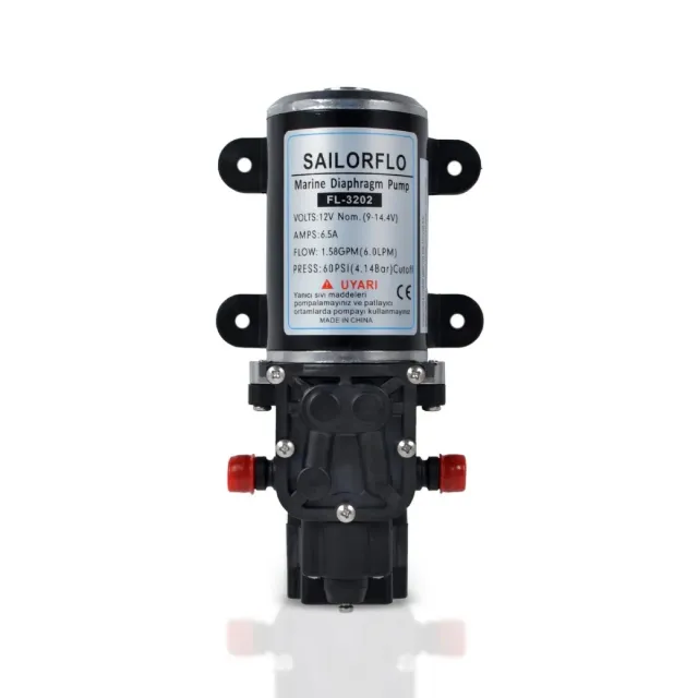 Sensation Hidrofor Su Pompası Diyafram 6lt/dk. 12v 60 Psi 4.14 Bar (26002)