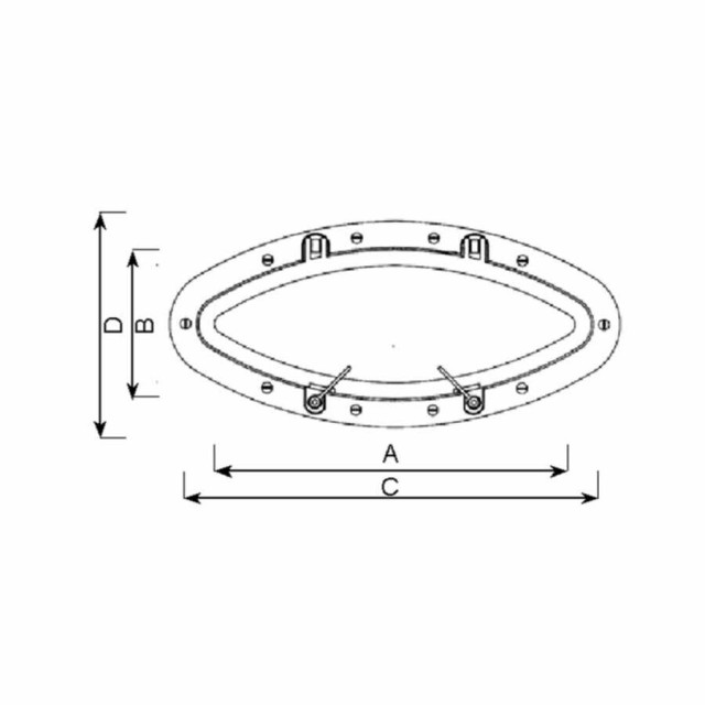 Elips Plastik Lumboz İçten Montaj (28030)