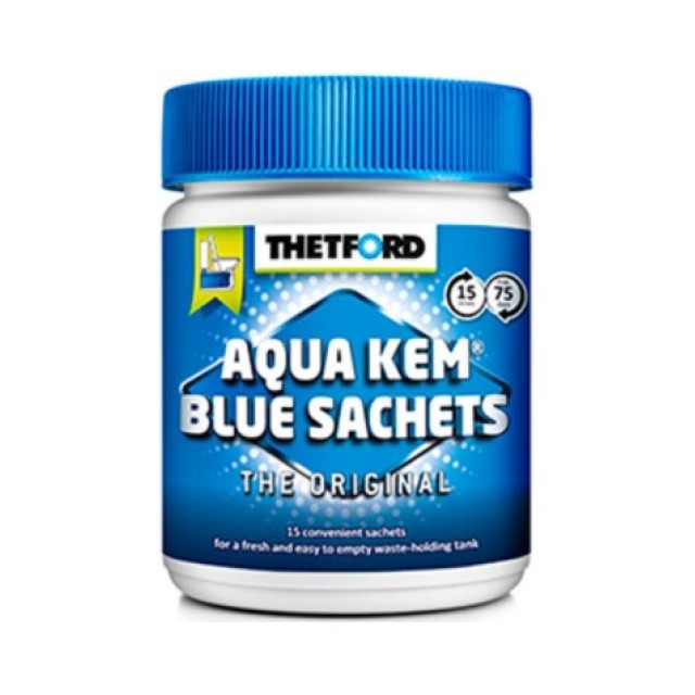 Aqua Kem Blue Sachets Tablet Tuvalet Kimyasalı (5018a)