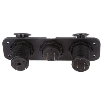 Usb Voltmetre Şarj Soketi 3'lü Set (7018)