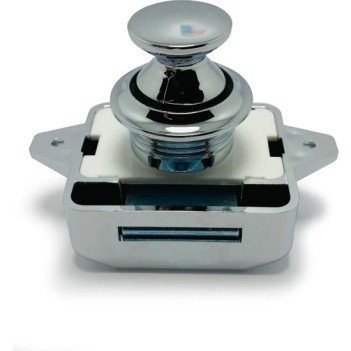 Basçek Dolap Kilidi Parlak 26 Mm Büyük Boy (9002)