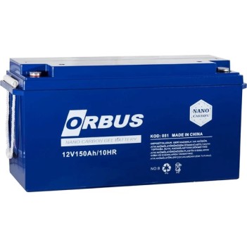 Orbus 12 V 150 Amper Solar Jel Akü (19006)