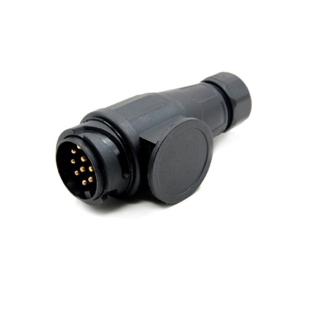 Römork Fişi Karavan 13 Pin Plastik Erkek Fişi (17029)