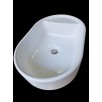 Karavan Banyo Oval Lavabo Evye Polyester 27 X 40 X 11 (25005b)