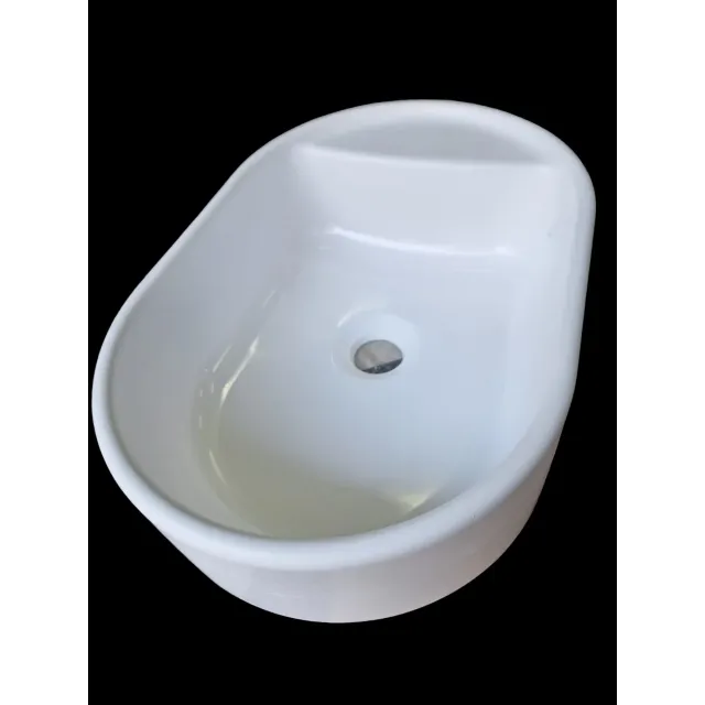 Karavan Banyo Oval Lavabo Evye Polyester 27 X 40 X 11 (25005b)