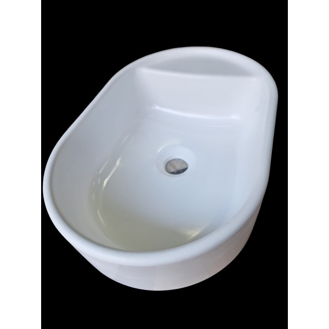 Karavan Banyo Oval Lavabo Evye Polyester 27 X 40 X 11 (25005b)