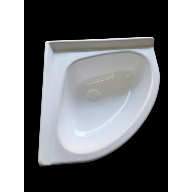 Karavan Banyo Köşe Lavabo Evye Polyester 34 X 34 X 14 (25005a)