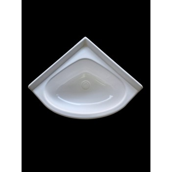 Karavan Banyo Köşe Lavabo Evye Polyester 34 X 34 X 14 (25005a)