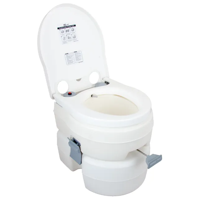 100 Numara Portatif Tuvalet ( Beyaz ) Taharet Musluklu (5022)