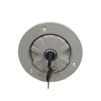 Karavan Anahtarlı Kilitli Su Dolum Ağzı Beyaz (2007a)