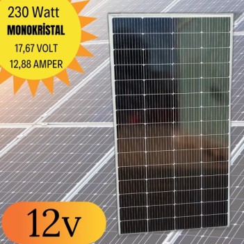 Suneco 230w Half-cut Watt Monokristal Solar Güneş Paneli A Sınıf 12volt (19003)