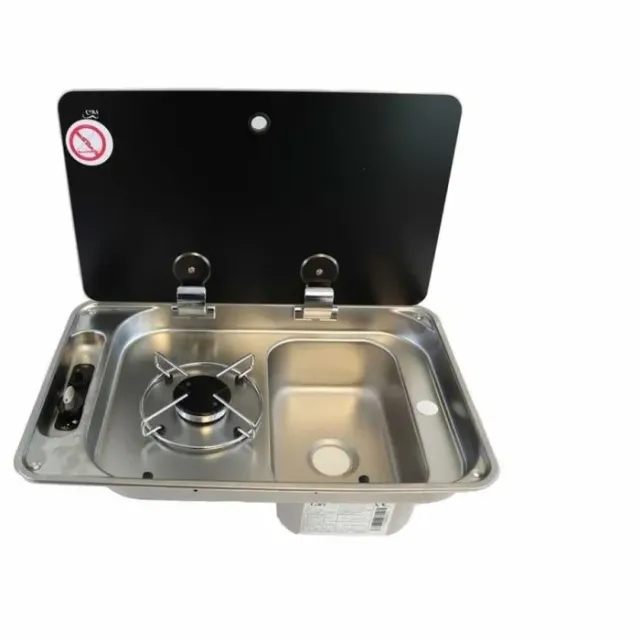 Can Kapaklı Evyeli Gömme Ocak Fl1323 (10006)