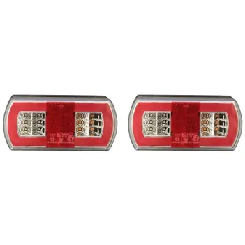 Römork Ve Karavan Led Stop Lambası 12 Volt 8 X 16.5 Cm (17037)