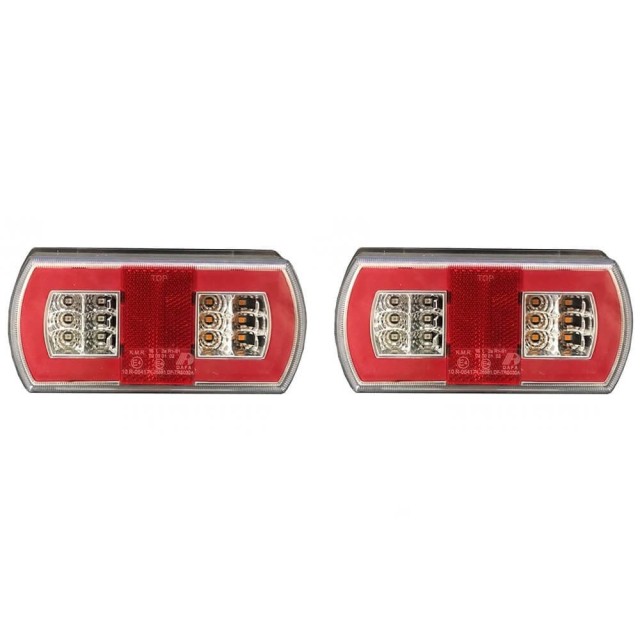 Römork Ve Karavan Led Stop Lambası 12 Volt 8 X 16.5 Cm (17037)