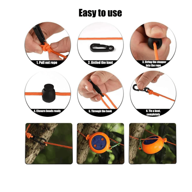 Pratik Ayarlanabilir Çamaşır İpi (y17a005)