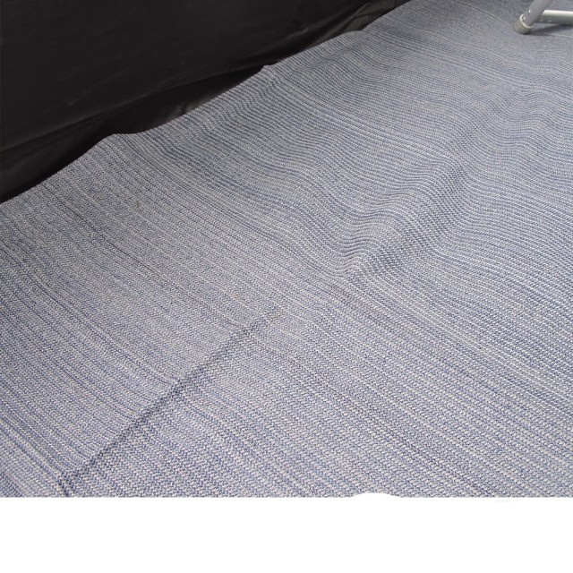 Ekstra Kalın Nefes Alabilen Zemin Halısı 250x400 Cm 3,2 Kg Mavi/gri (16032a)