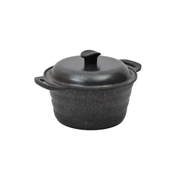 Nurgaz Granit Döküm Kamp Tenceresi 24 Cm (y17n026)